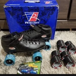 Riedel Black and Blue Outdoor Games Skates